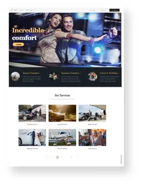 Limo Companies Web Design & Development Agency