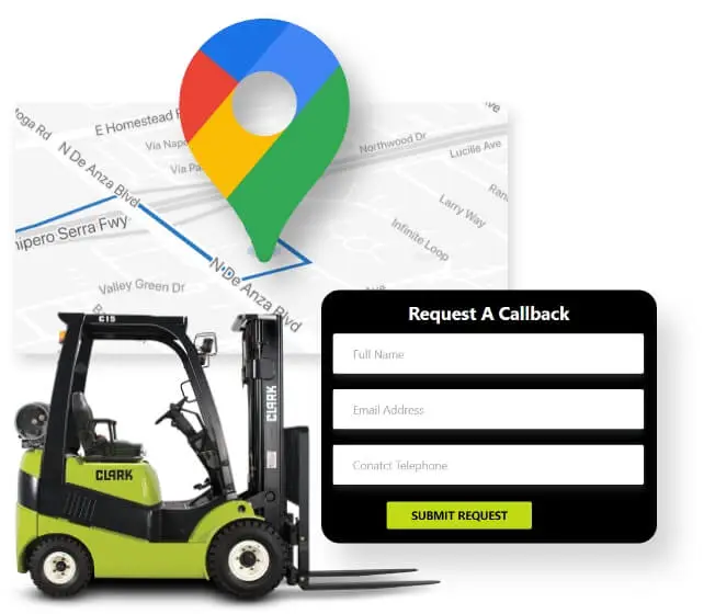 Location & Contacts Forklift Dealers