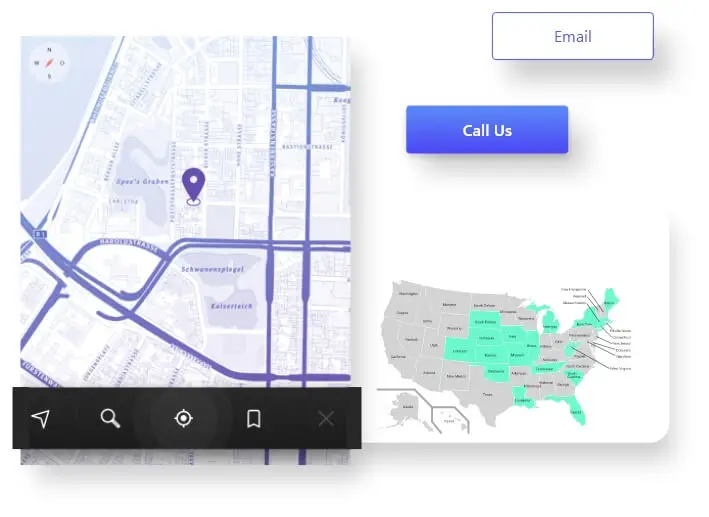 Location On Map Physicians