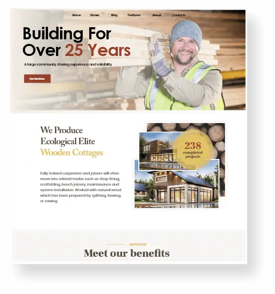 Lumber Companies Website Design