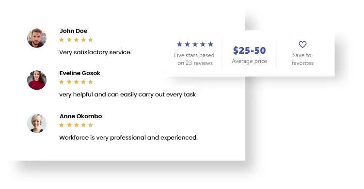 Manage Reviews From Customers