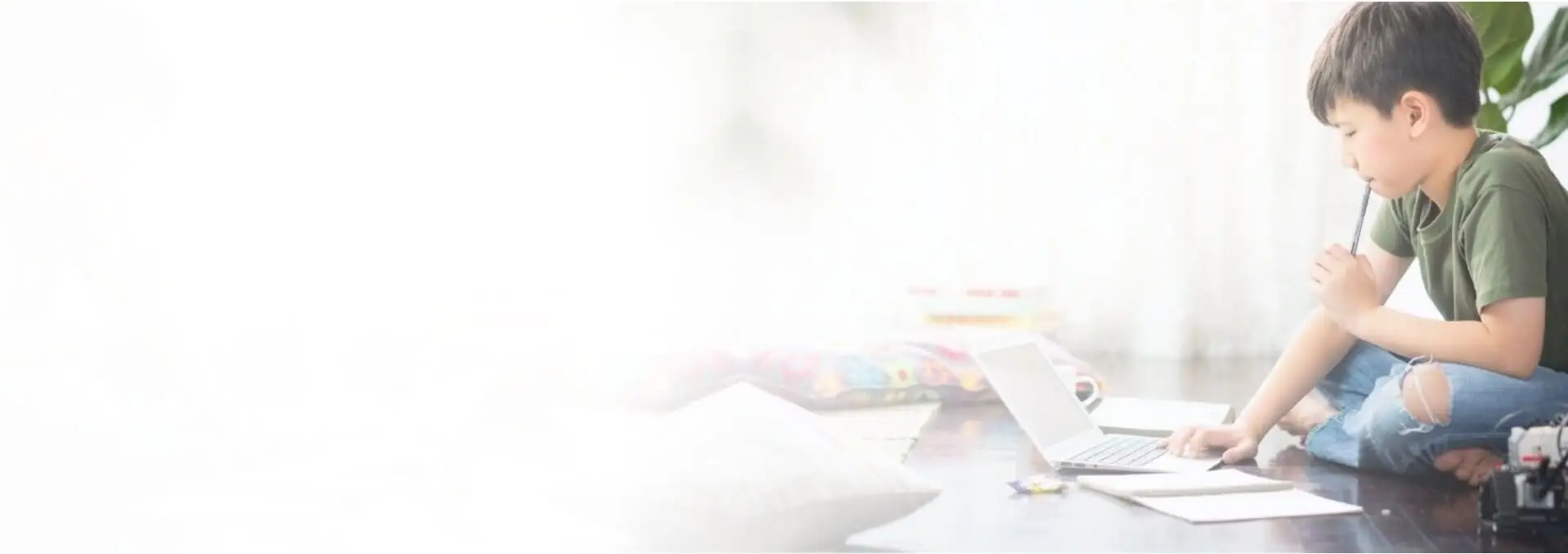 Online Education Website Development Web Banner