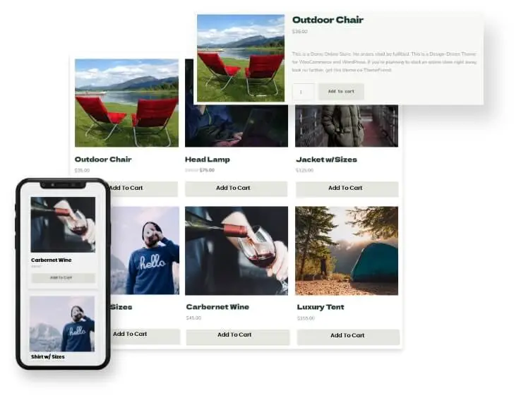 Optimized Online Shopping Campgrounds