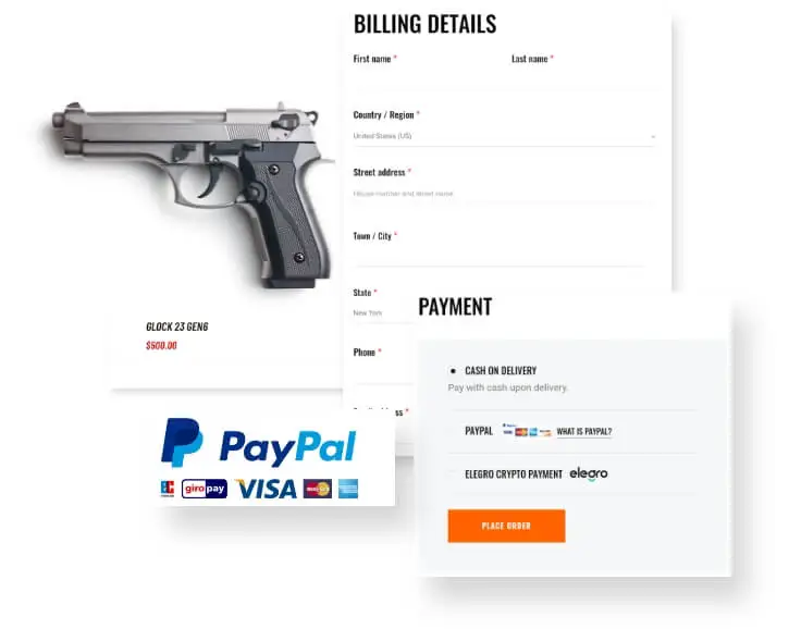 Optimized Online Payment Shooting Ranges