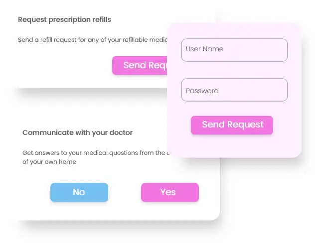 Patient's Personal Health Portal Doctors Offices