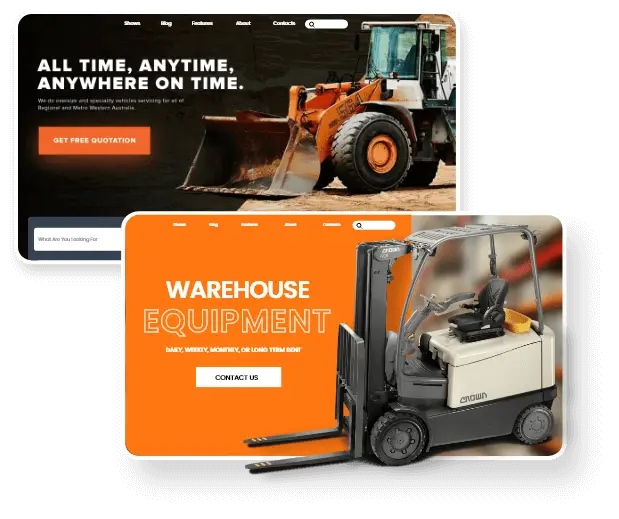 Photo Slideshows & Carousels Heavy Equipment