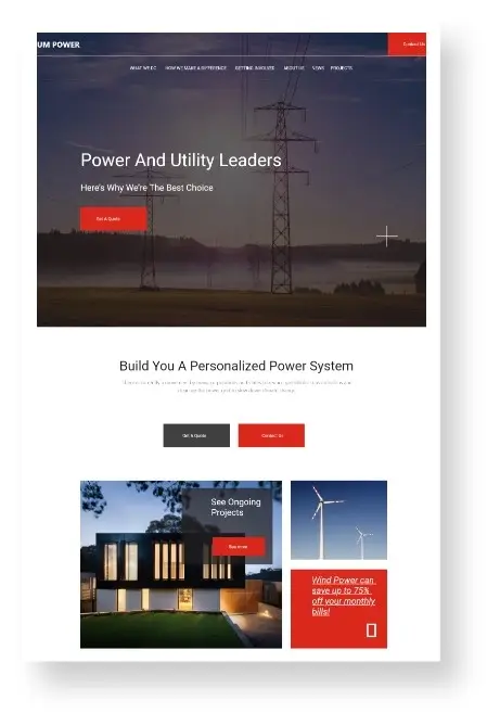 Power And Utility Image