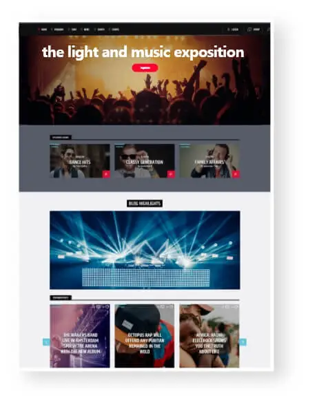 Radio Stations Web Design & Development Agency