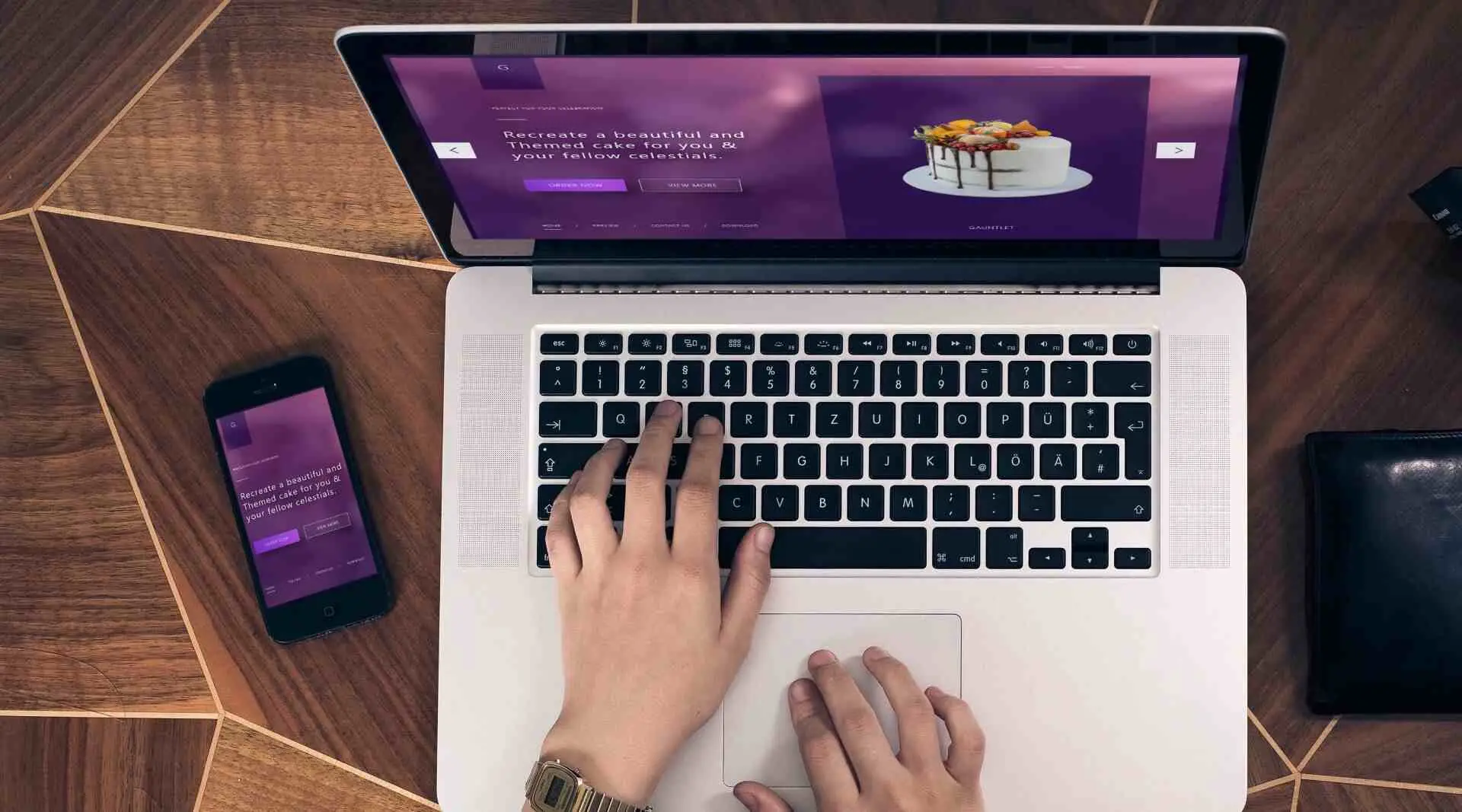 Responsive design Bakeries