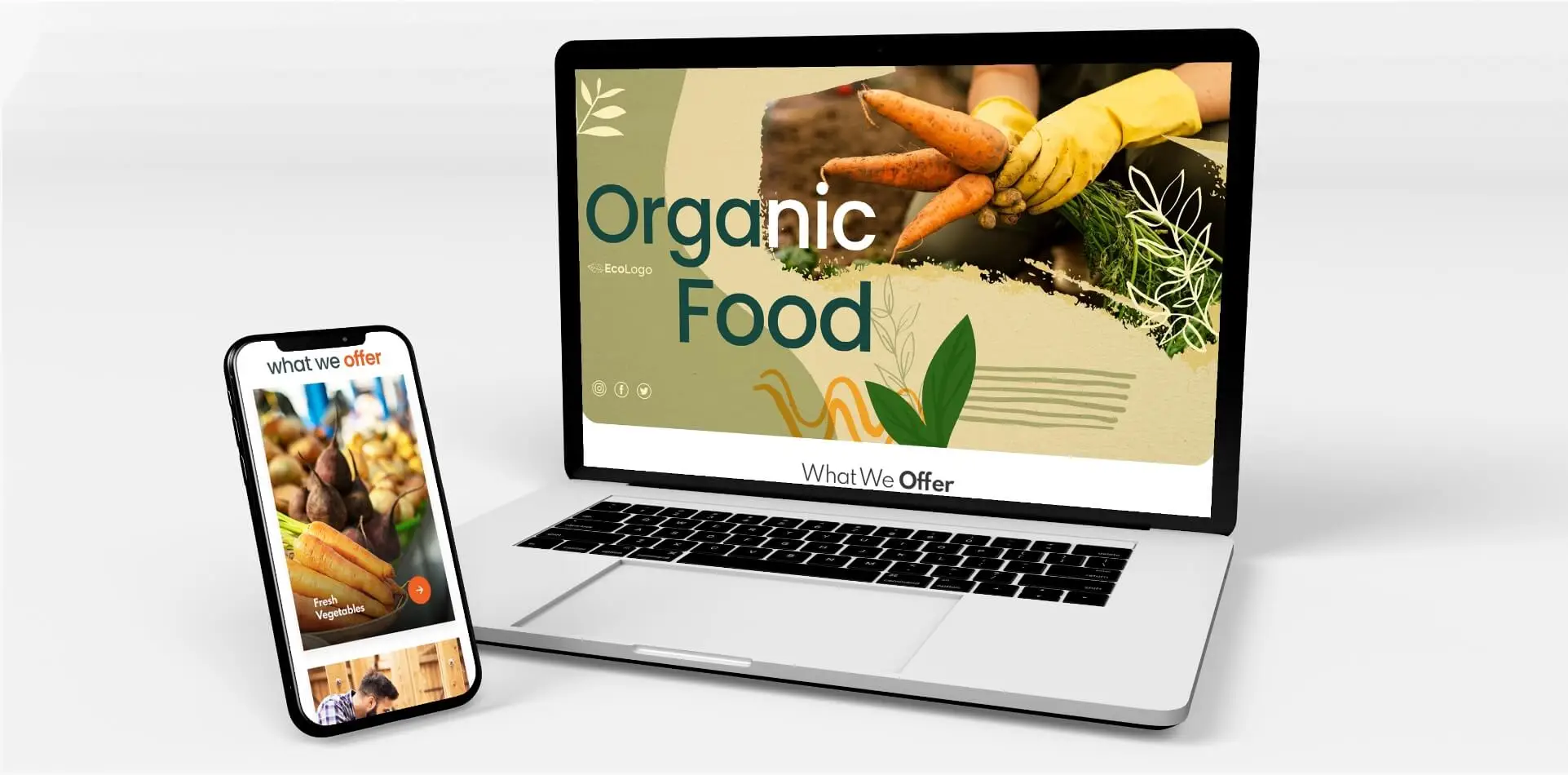 digital marketing for farms website design