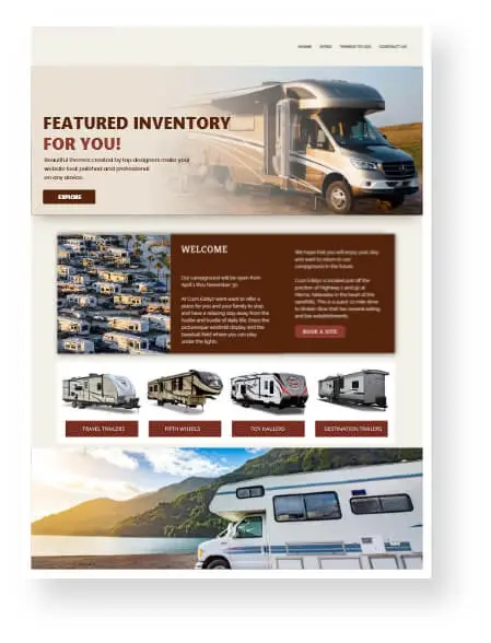 RV Dealers Web Design & Development Agency