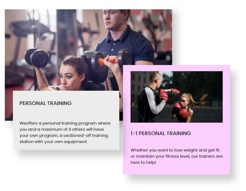 Seamless Navigation Through Fitness Services Personal Trainers