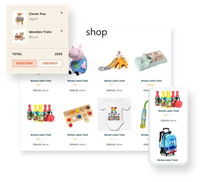 Sell Your Products Online Day Care