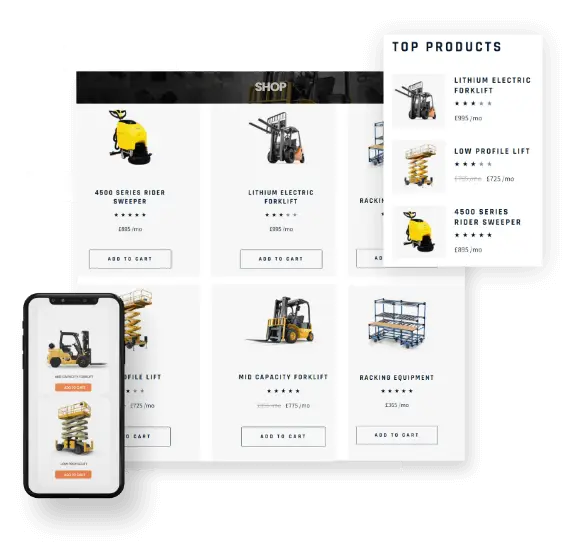 Sell Your Products Online Heavy Equipment