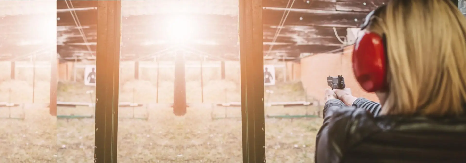 shooting range website design