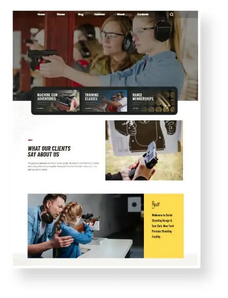 Shooting Ranges Web Design & Development Agency