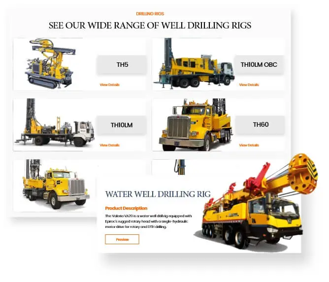 Showcase Well Drilling Rigs