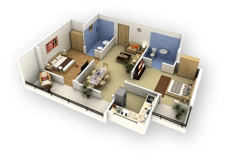 Showcase Your Project Plans Complex Apartment