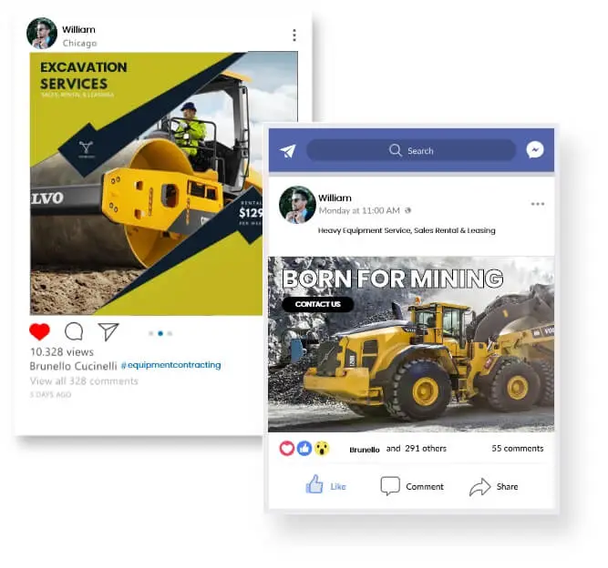 Social Media Marketing Excavation Companies