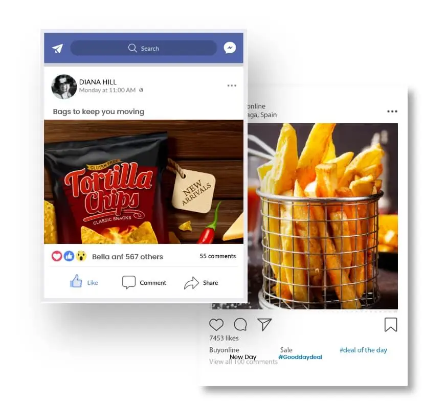 Social Media Marketing Food Product