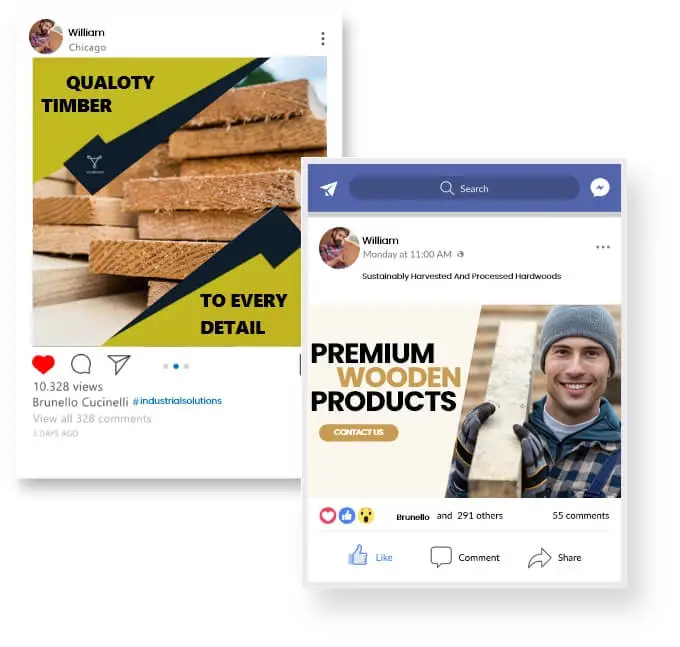 Social Media Marketing Lumber Companies