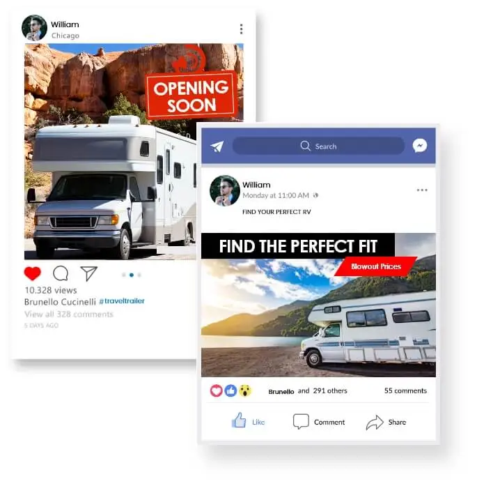 Social Media Marketing RV Dealers