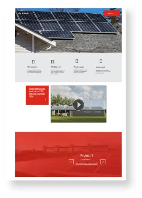 website for solar energy companies