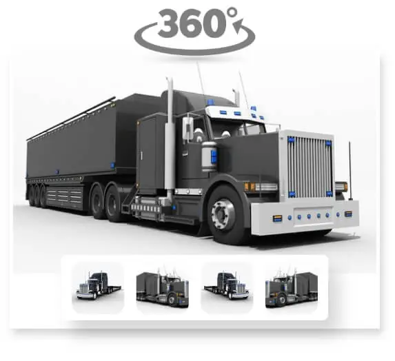 real-time order tracking for truck company website