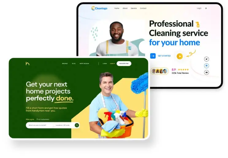 Janitorial Website Design