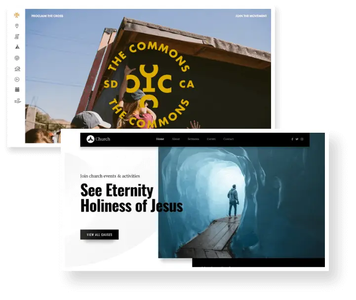 Thoughtful Design In Every Theme Church's Website Design