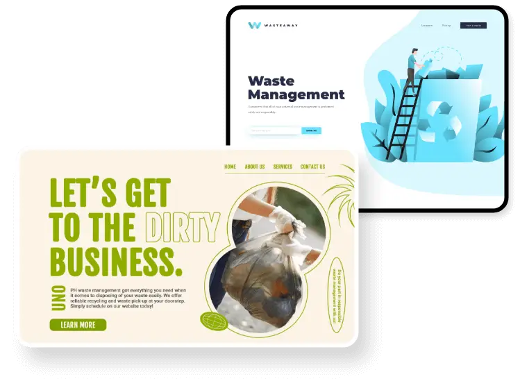 Waste Management Website Design