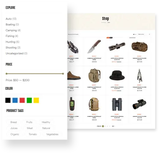 Well-Defined Product Categories & Search Recreation