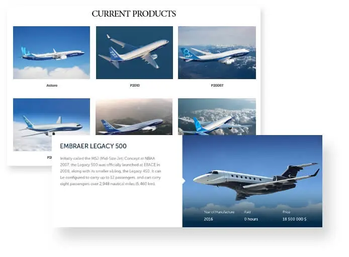 aircraft sales inventory management