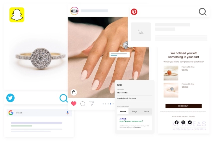 Effective Strategies for Online jewelry marketing company