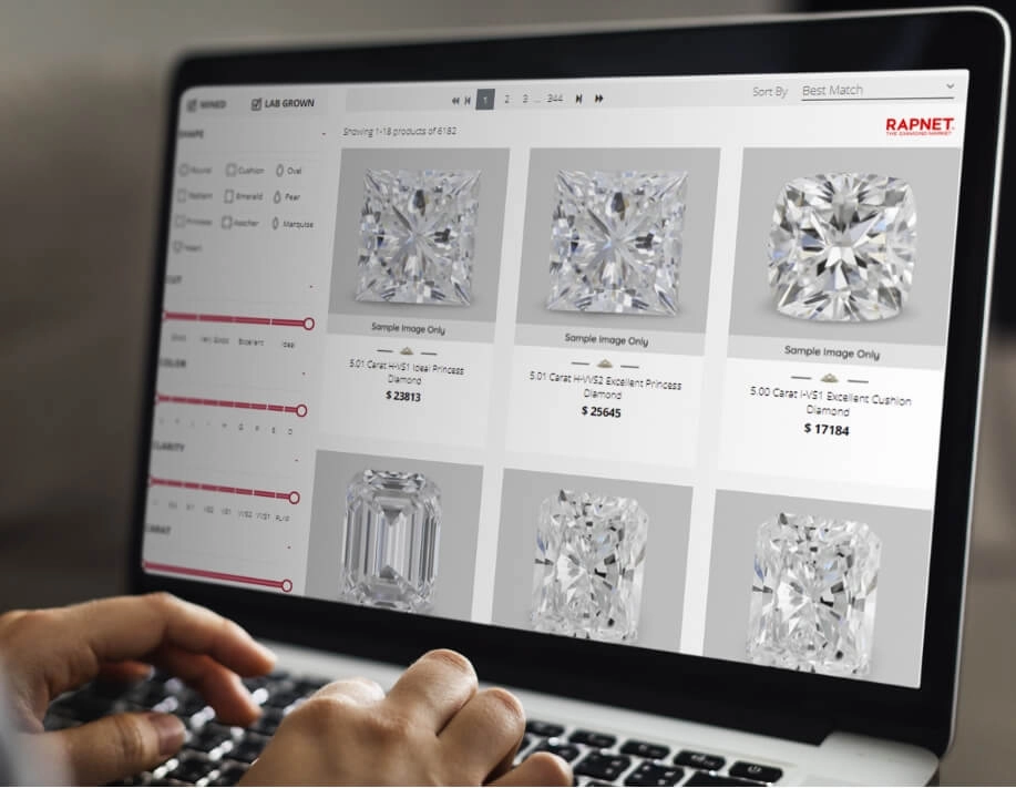 RAPNET API Integration For Jewelry Websites