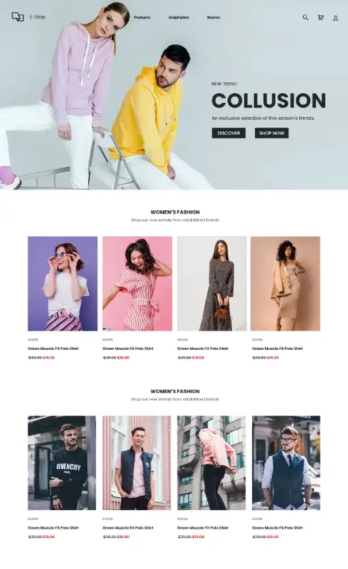 Ecomm Mobile app Designs