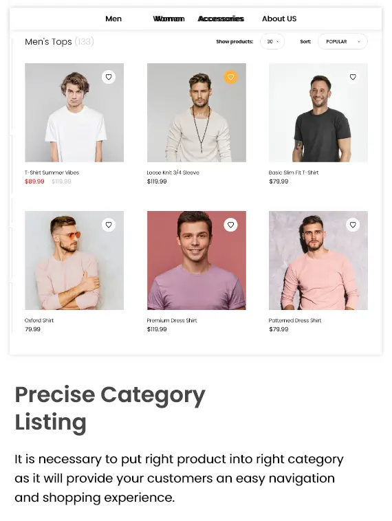 lifestyle web App Ecommerce