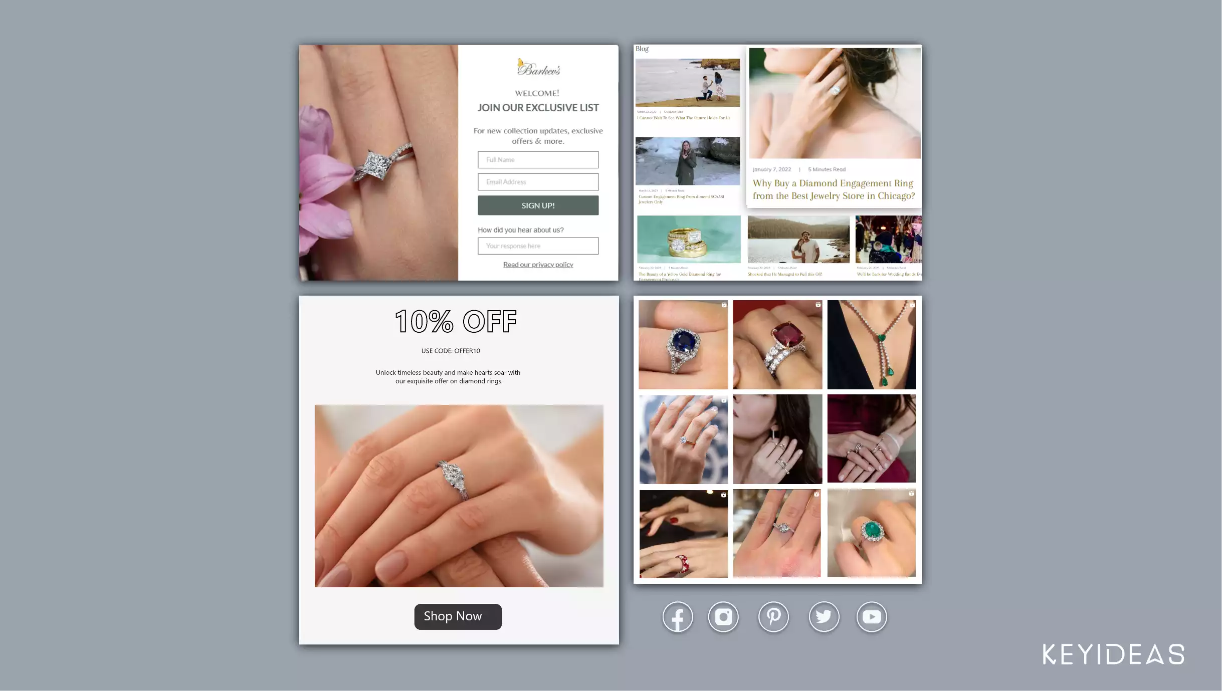 jewelry ecommerce marketing