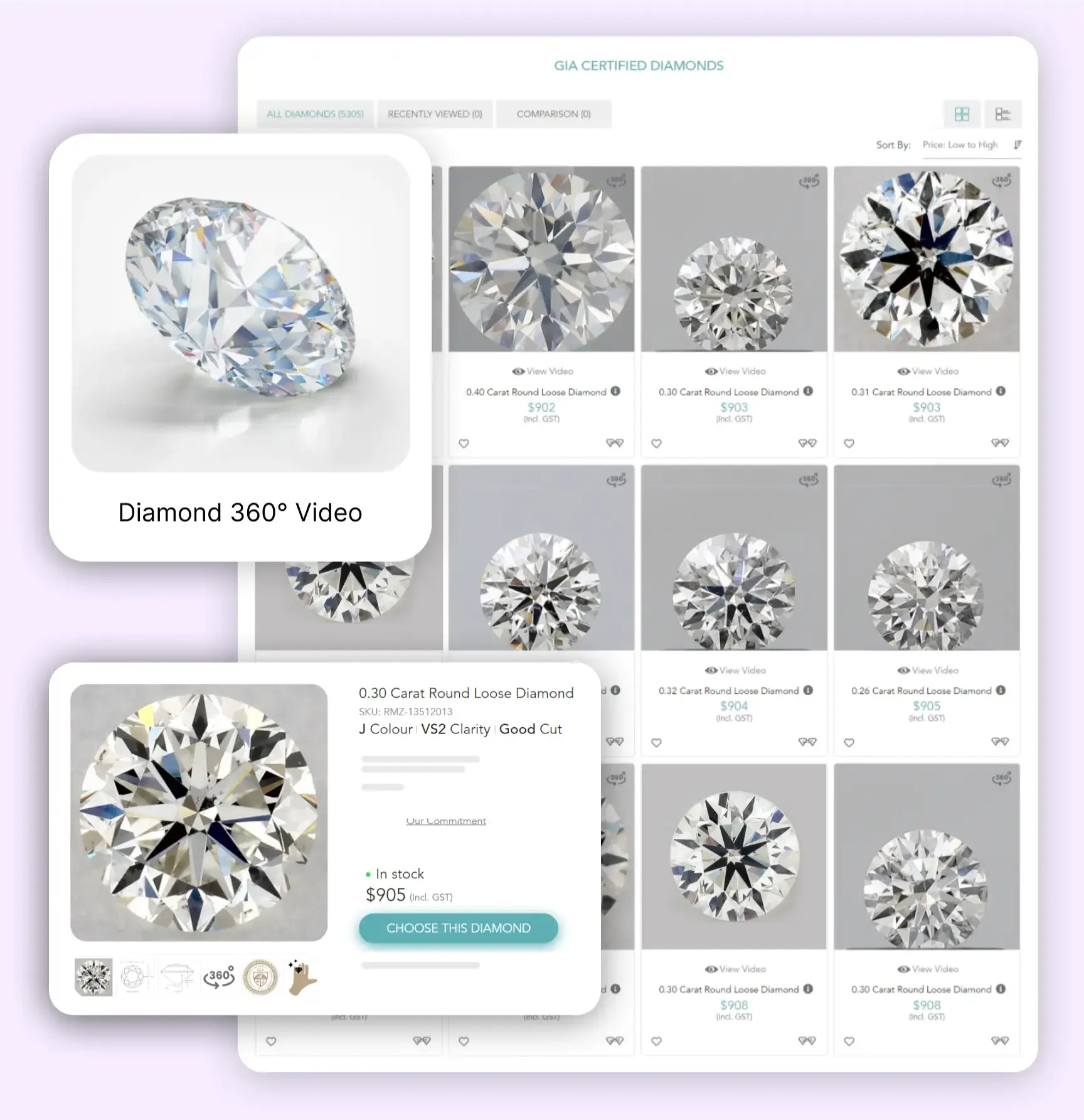 Portfolio images Diamond