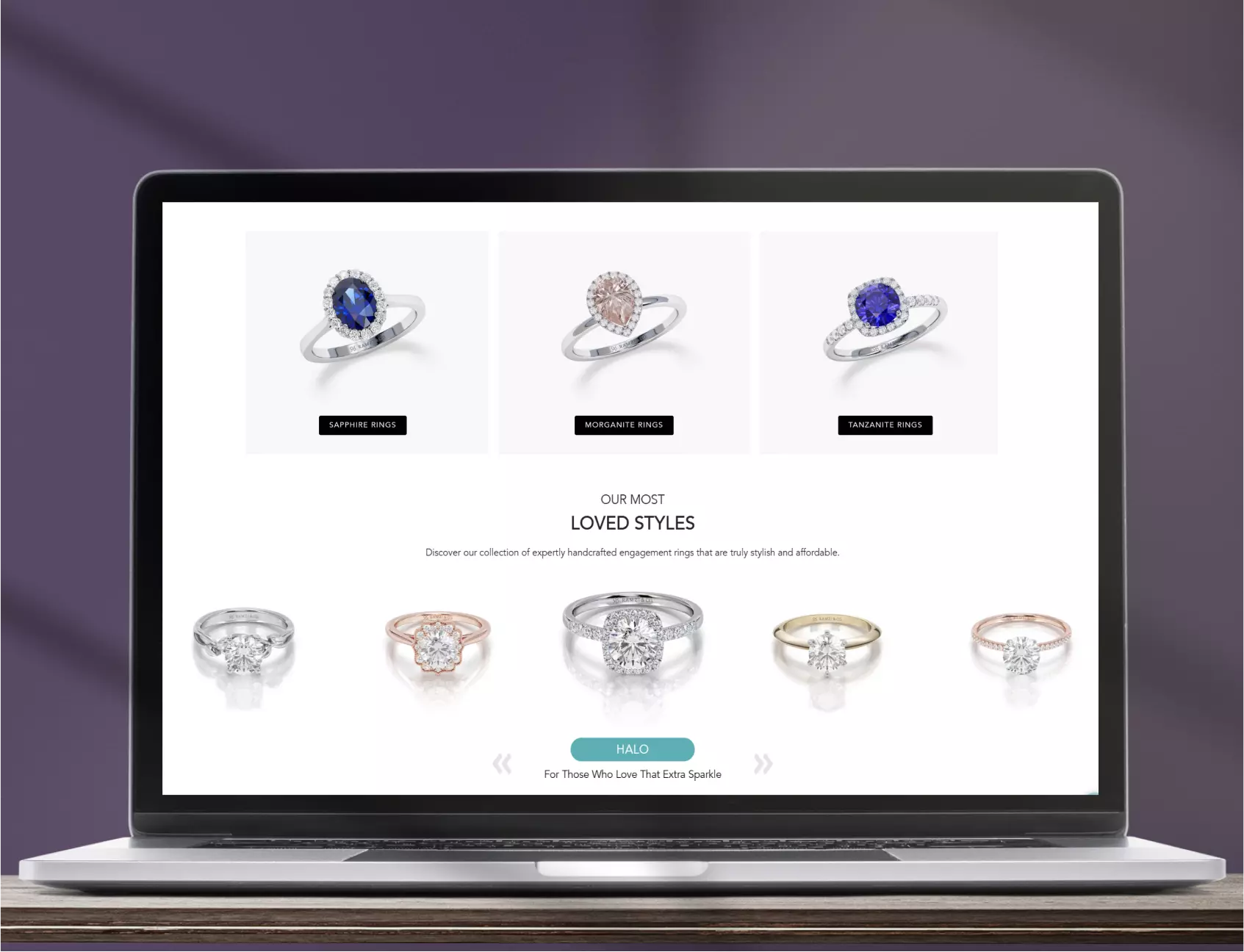 Jewelry Website designer services