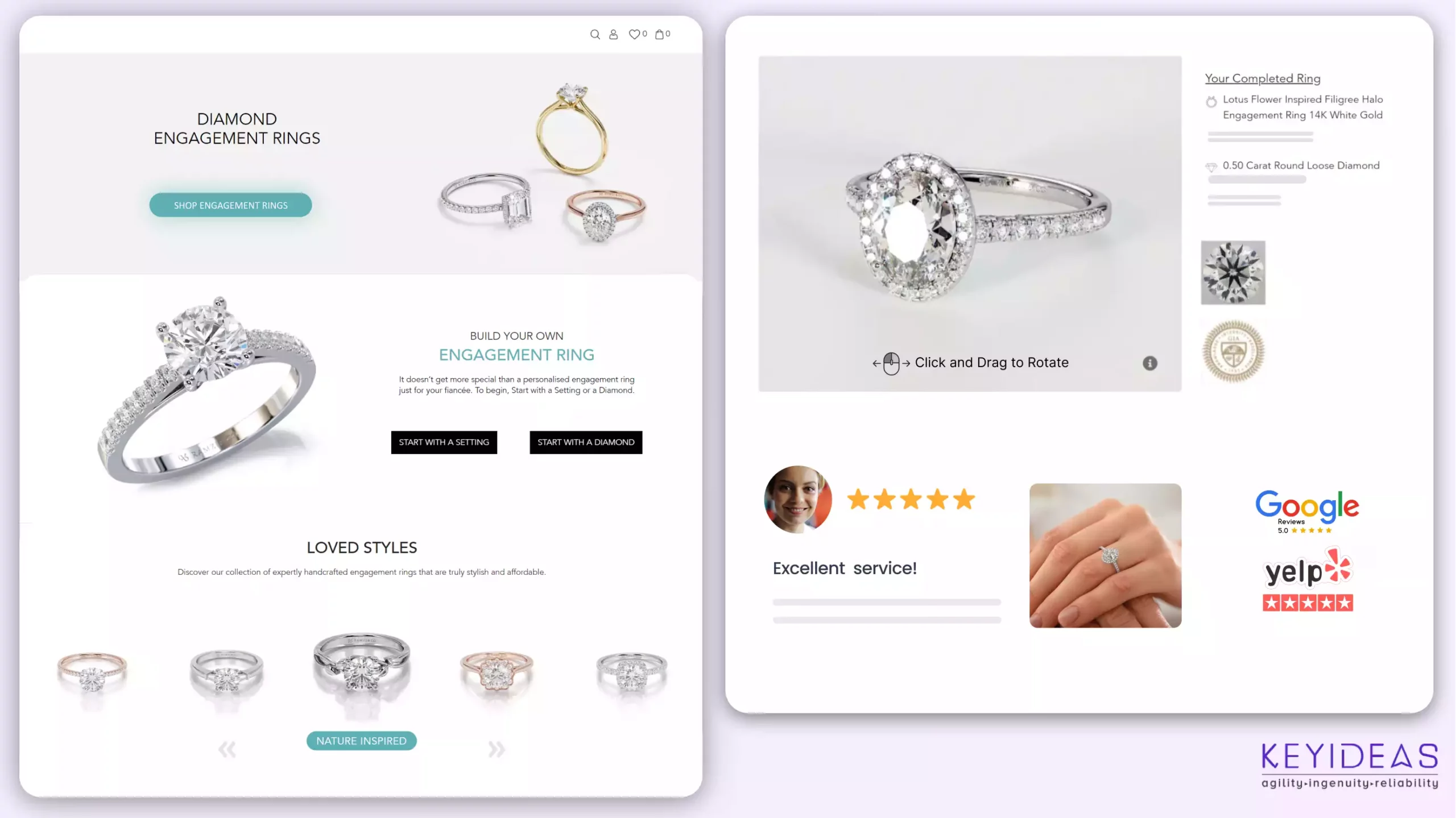build a high impact jewelry mobile app