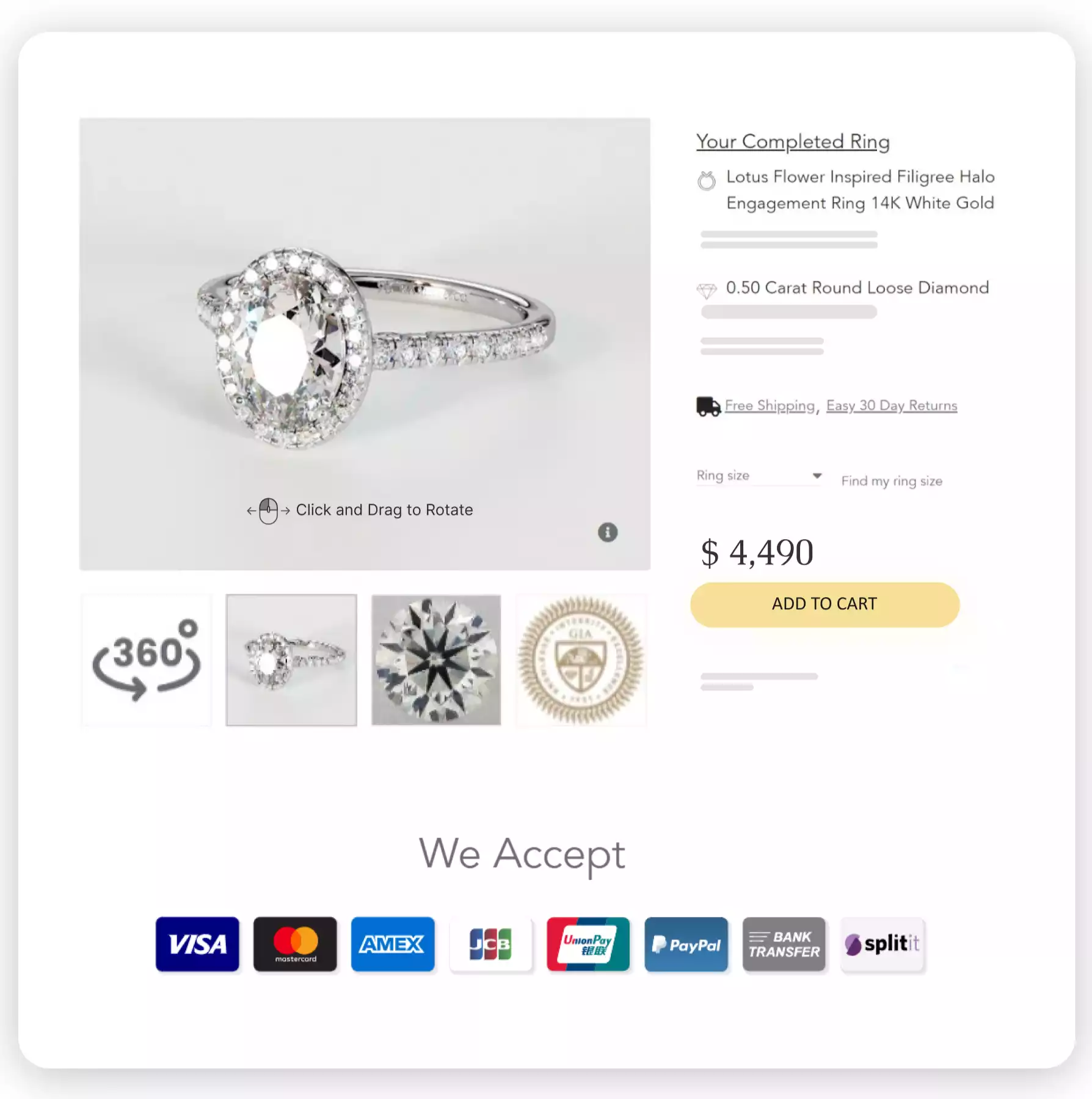 Experience a seamless transition to payment facilitation on Jewelry Ecomm