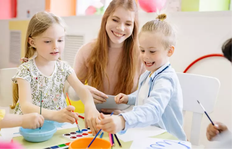 Pleasing Child Care Website Design