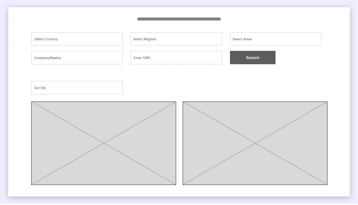 Strategic UX Wireframing Product-search