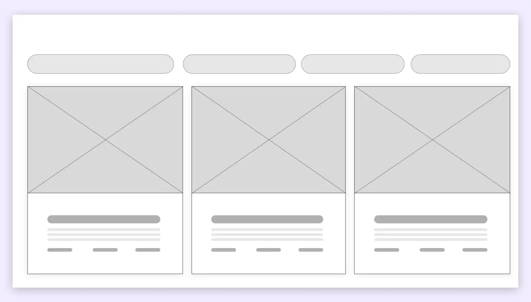 Wireframes compact view