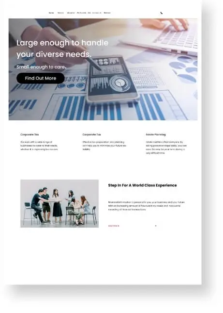 crm for website design for accountants