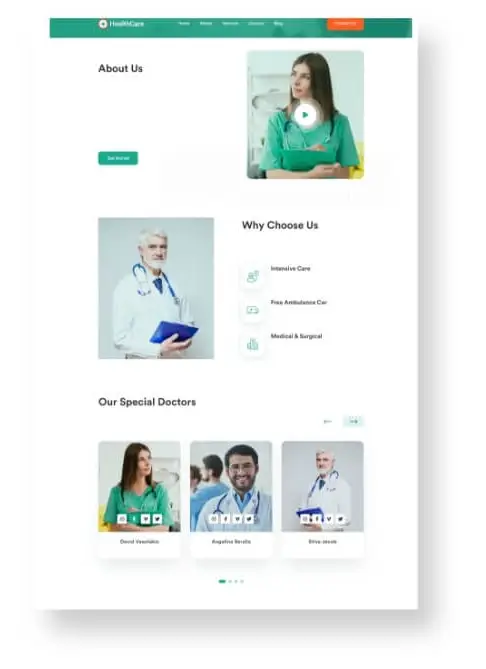 Audiology Website Design