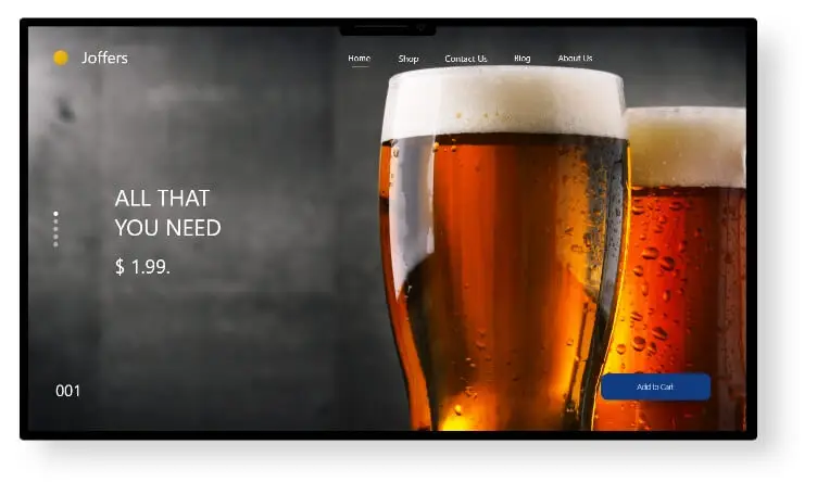 Breweries Joffer Website Design