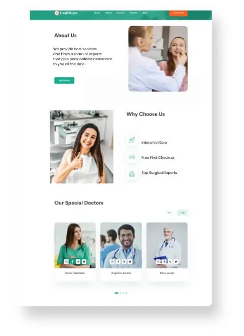 orthodontist website design