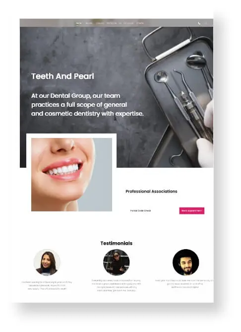 web design for orthodontist